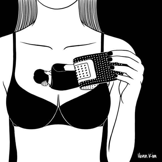 Healing is Difficult Art Print by Henn Kim